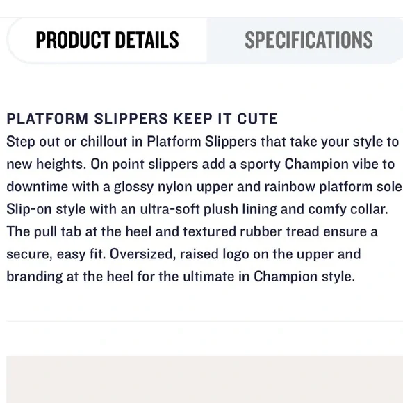 Champion  hot stuff Slippers - Picture 4 of 5